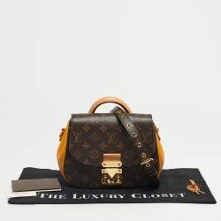 Pre Owned Louis Vuitton Safran Monogram Canvas Eden PM Bag