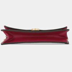 Pre Owned Louis Vuitton Brown Monogram Flore Wallet On Chain