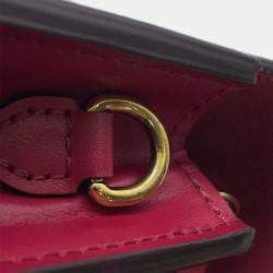 Pre Owned Louis Vuitton Brown Monogram Flore Wallet On Chain