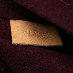 Pre Owned Louis Vuitton Brown Monogram Montaigne BB