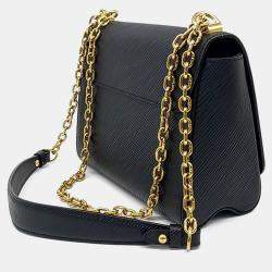 Pre Owned Louis Vuitton Black Epi Leather Twist MM