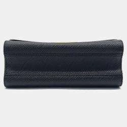 Pre Owned Louis Vuitton Black Epi Leather Twist MM