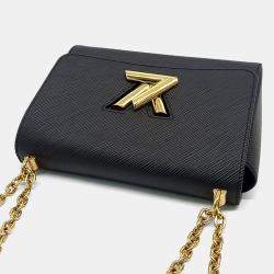 Pre Owned Louis Vuitton Black Epi Leather Twist MM