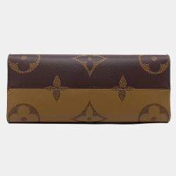 Pre Owned Louis Vuitton Brown Coated Canvas On the Go MM