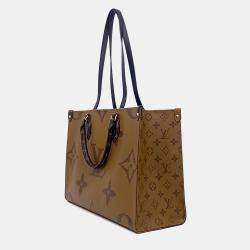 Pre Owned Louis Vuitton Brown Coated Canvas On the Go MM