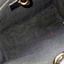 Pre Owned Louis Vuitton Black Leather Empreinte On the Go BB
