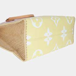 Pre Owned Louis Vuitton Light Pink Monogram Giant By The Pool Santa Monica Onthego GM