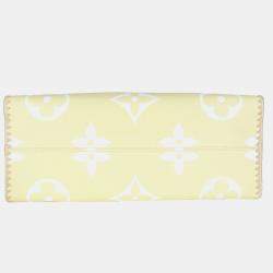 Pre Owned Louis Vuitton Light Pink Monogram Giant By The Pool Santa Monica Onthego GM
