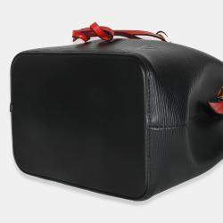 Pre Owned Louis Vuitton Black Safran Epi NeoNoe BB