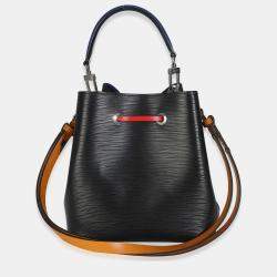 Pre Owned Louis Vuitton Black Safran Epi NeoNoe BB