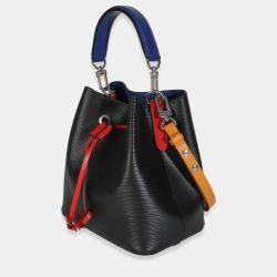 Pre Owned Louis Vuitton Black Safran Epi NeoNoe BB