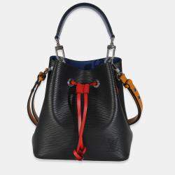Pre Owned Louis Vuitton Black Safran Epi NeoNoe BB