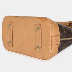 Pre Owned Louis Vuitton Monogram Canvas World Tour Alma BB
