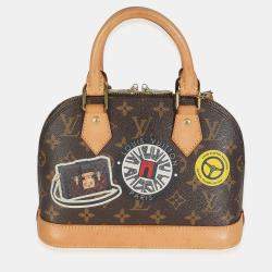Pre Owned Louis Vuitton Monogram Canvas World Tour Alma BB