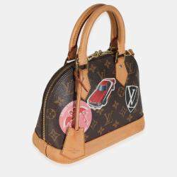 Pre Owned Louis Vuitton Monogram Canvas World Tour Alma BB