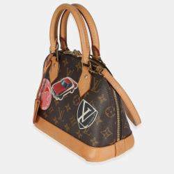 Pre Owned Louis Vuitton Monogram Canvas World Tour Alma BB