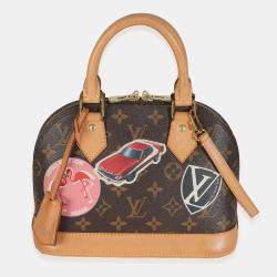 Pre Owned Louis Vuitton Monogram Canvas World Tour Alma BB