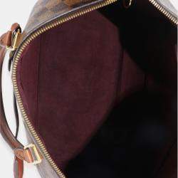 Pre Owned Louis Vuitton Damier Ebene Canvas Belmont