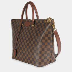 Pre Owned Louis Vuitton Damier Ebene Canvas Belmont