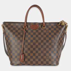 Pre Owned Louis Vuitton Damier Ebene Canvas Belmont