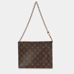 Pre Owned Louis Vuitton Monogram Canvas Toiletry Pouch On Chain