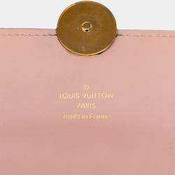 Pre Owned Louis Vuitton Brown Monogram Flore Wallet On Chain