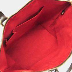 Pre Owned Louis Vuitton Damier Saleya MM Handbag Ebene