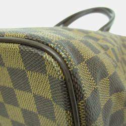Pre Owned Louis Vuitton Damier Saleya MM Handbag Ebene