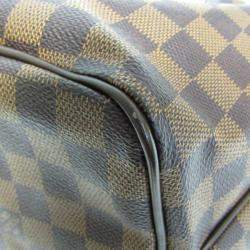 Pre Owned Louis Vuitton Damier Westminster GM Shoulder Bag Brown Ebene