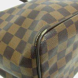 Pre Owned Louis Vuitton Damier Westminster GM Shoulder Bag Brown Ebene