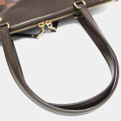 Pre Owned Louis Vuitton Damier Westminster GM Shoulder Bag Brown Ebene
