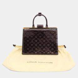 Pre Owned Louis Vuitton Amarante Monogram Vernis Desse GM Handbag