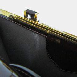 Pre Owned Louis Vuitton Amarante Monogram Vernis Desse GM Handbag