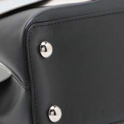 Pre Owned Louis Vuitton Black Limited Edition Liu Wei Artycapucines Calfskin Capucines MM