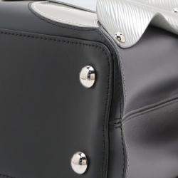 Pre Owned Louis Vuitton Black Limited Edition Liu Wei Artycapucines Calfskin Capucines MM