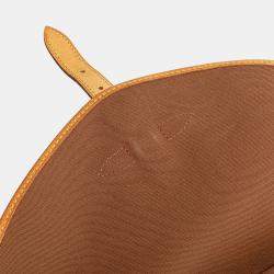 Pre Owned Louis Vuitton Brown Monogram Saumur 30