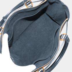 Pre Owned Louis Vuitton Black Bicolor Monogram Empreinte Giant Petit Palais