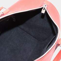 Pre Owned Louis Vuitton Red Supreme Epi Keepall Bandouliere 45
