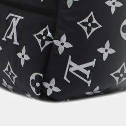 Pre Owned Louis Vuitton Grey/Silver Monogram Nylon Gradient Speedy Bandouliere 25