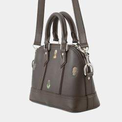 Pre Owned Louis Vuitton Brown Henry Taylor Calfskin Alma 25