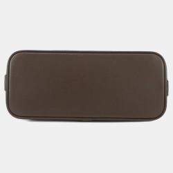 Pre Owned Louis Vuitton Brown Henry Taylor Calfskin Alma 25