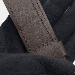 Pre Owned Louis Vuitton Brown Henry Taylor Calfskin Alma 25