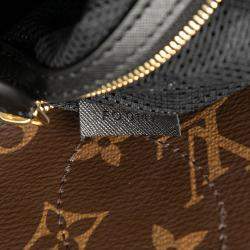 Pre Owned Louis Vuitton Brown Monogram Tressage Tote