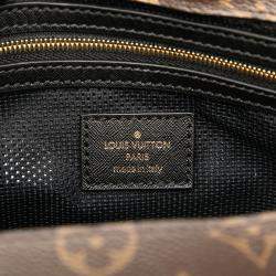 Pre Owned Louis Vuitton Brown Monogram Tressage Tote