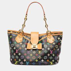 Pre Owned Louis Vuitton Black Monogram Multicolore Annie GM