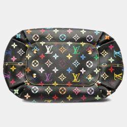 Pre Owned Louis Vuitton Black Monogram Multicolore Annie GM