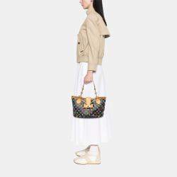 Pre Owned Louis Vuitton Black Monogram Multicolore Annie GM