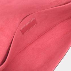 Pre Owned Louis Vuitton Pink Epi Pochette Felicie Patchwork