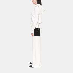 Pre Owned Louis Vuitton Black Monogram Empreinte Petit Sac Plat
