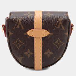 Pre Owned Louis Vuitton Brown Monogram Micro Chantilly